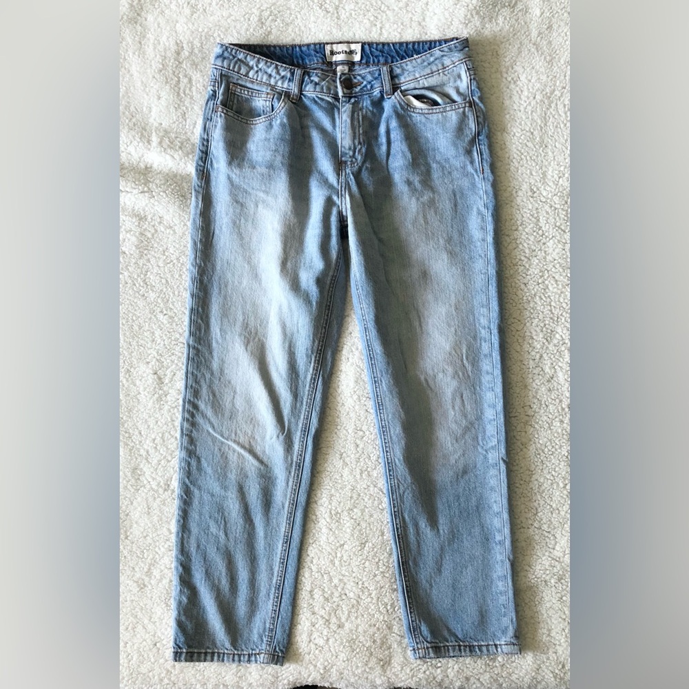 Roots Light Blue Straight Leg Women's Jeans Size 28